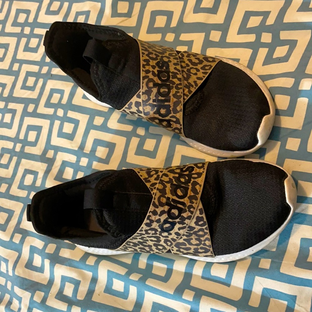 Adidas Cheetah Print PureMotion Adapt Slip On Sneakers